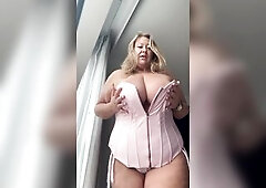 Giant hangers on blond big beautiful woman mother i'd like to fuck