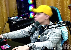 Blonde Latina host heats up the podcast with steamy dirty talk