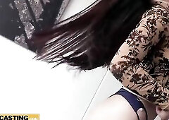 Colombian Playgirl Gets Hard Doggy Pounding & Large Weenie Sloppy Oral pleasure