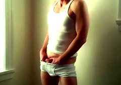 My First Striptease! Hot Amateur Show Off Slow Sexy Striptease Dance