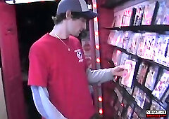 Johnny Squirt Jerks Off At The Gloryhole - Johnny Squirt