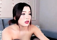 Amateur asian teen licks ass and sucks cock