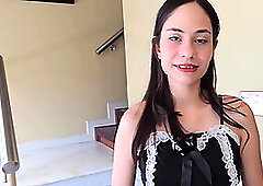 My house cleaning babe fucks me and wants to be my lover