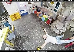 Inked brunette hair mother I'd like to fuck with large, firm boobs, Canela Skin is sucking and riding a goth hard dick