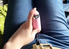 My First Time Being Filmed! Solo Playtime Tease
