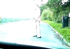 Transgender Pick Up On The Road