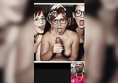 Recent Taut Teens Sucking Dong Until They Get Thicc Goo Facials, Gal Showing Her Thicc Chubby Breasts, AI Generated, Compilation