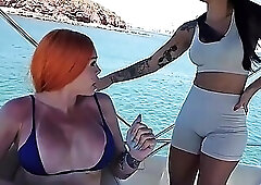 Shemale Porn Video My Transgender Boss Invites Me On A Yacht Ride And Convinces Me To Fuck Outdoors