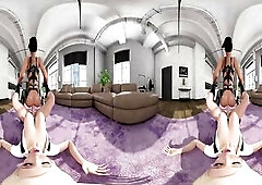 Mutual bareback banging of two hawt futanari beauties with giant knobs! Cam2