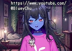 Having fun with your naughty femboy buddy on Halloween