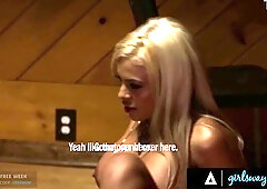 Cartel Boss Fingers Destroy Gal's Pussy in Fierce Lesbian Power Lust