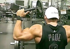Cody Montgomery Sexy Posing On The Beach And Then Lifting Weights