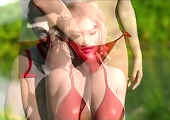 Blonde big tits, redhead big ass, big boobs