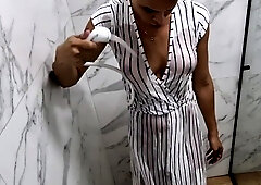 Hidden cam girl masturbates part2