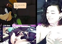 Realm Hearts speedrun by Cute Transgirl emo kitten in chastity Whilst Stream controls her Sex-toy part two/nineteen