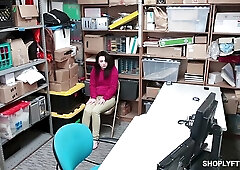 Athena Rayne knows that sex is the best way to get away even with shoplifting