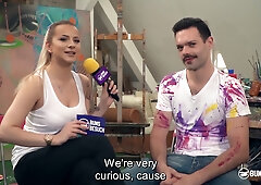 Lucky Fan Gets The Naughty Prize with Wild Vicky