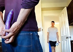 Zion Nicholas busted and fucked by Michael Jackman