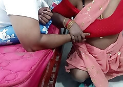 Tamil house maid seducing her boss then hot pussy licked blowjob hard fucking moaning so hot