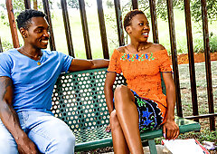 Short Hair Amateur Nubian Cutie Gets Railed Hard By BBC