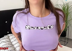 Morning Sex, Her Thong is Very Wet Pov