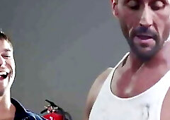 Muscled Boss fuck workshop