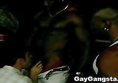 Black jocks and a white dude