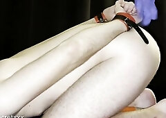 SADOMASOCHISM + BELT ON ANAL BANG from a mother I'd like to fuck 1st time makes me LOUD GROAN ????