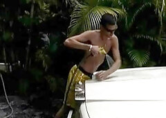 Boyz Party: Naked Underneath the Suds: Joey and Andrew