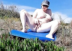 Springtime means this nudist hotty is lastly back in the wild nature of Uruguay! I discovered a absolutely quiet beach with a breathtaking ocean view.
