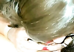 Hottest Indian crossdresser slut Manusha Tranny sucking a Muslim cock