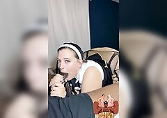 Pawg Nun CornBreadFedBby Takes BBC Pounding & Swallows Cum