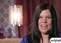 Group of horny swingers swap partners and enjoyed fondling pussies giving blowjob