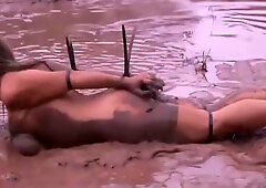 Humiliation In Mud Pool