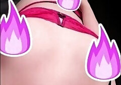 Mixed race ladyboy tease