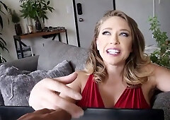 Hot mom caught stepson watch porn