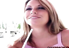 HOT AF Teen takes a Blackzilla stretching!