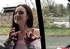 This movie scene is a consummate mix of voyeurism and reality: Breasty Czech chick Jennifer Mendez feels da ... etite brunette hair Olivia Zlota with 