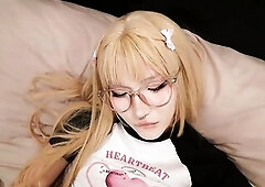 Shy Oriental Braces Stepsis Turns Floozy - Deepthroat & Coarse