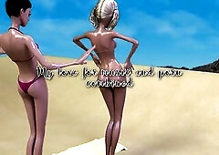 A PORN Futa music animation movie (CGI CG)