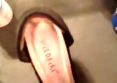 Blasting sexy d orsays and slipping my feet into them