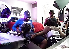 Black KittyLove Slutted Out By The Homies