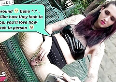 Nikki Jaee is on the prowl anew. With her rod in one hand and her phone in the other- Nikki cruises Trannies Hookup looking for a fresh hotty to come 