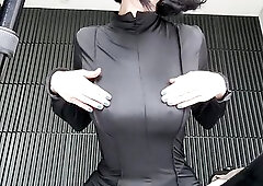 Cumming on your garments and spitting on u