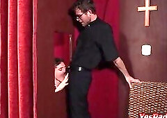 Servicing cock at the Church Gloryhole [YesPadre]