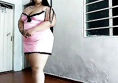 What a wonderful suck on my ramrod, lustful chunky maid