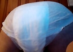 I wet and messed in my pull up.