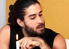 GodsOfMen.com: Hard slamming together with pierced Diego Sans beside inked Calvin Banks