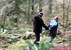 What happened in the forest between a dad and his son remains a secret