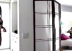 Gorgeous Tattooed Katrina Jade gets her tight pussy penetrated hard